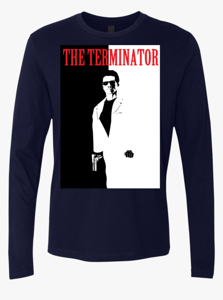 The Terminator Men S Premium Long Sleeve - Not Wanted On The Voyage, HD Png Download
