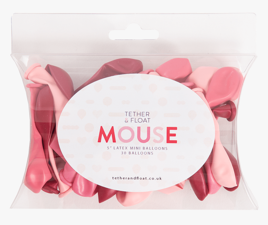 Pink Mouse Mini Balloons - Rose, HD Png Download