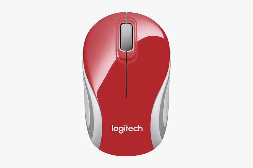 Logitech M187 Wireless Mini Mouse - Logitech Wireless Mini Mouse M187 Red, HD Png Download
