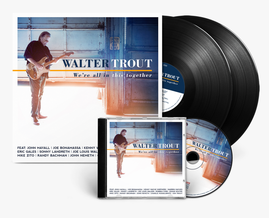 Walter Trout We Re All In This Together 2017, HD Png Download