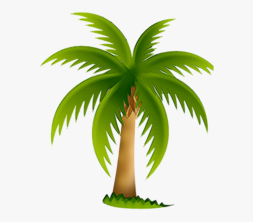 Transparent Taking Out The Trash Clipart - Palm Tree Clip Art, HD Png Download