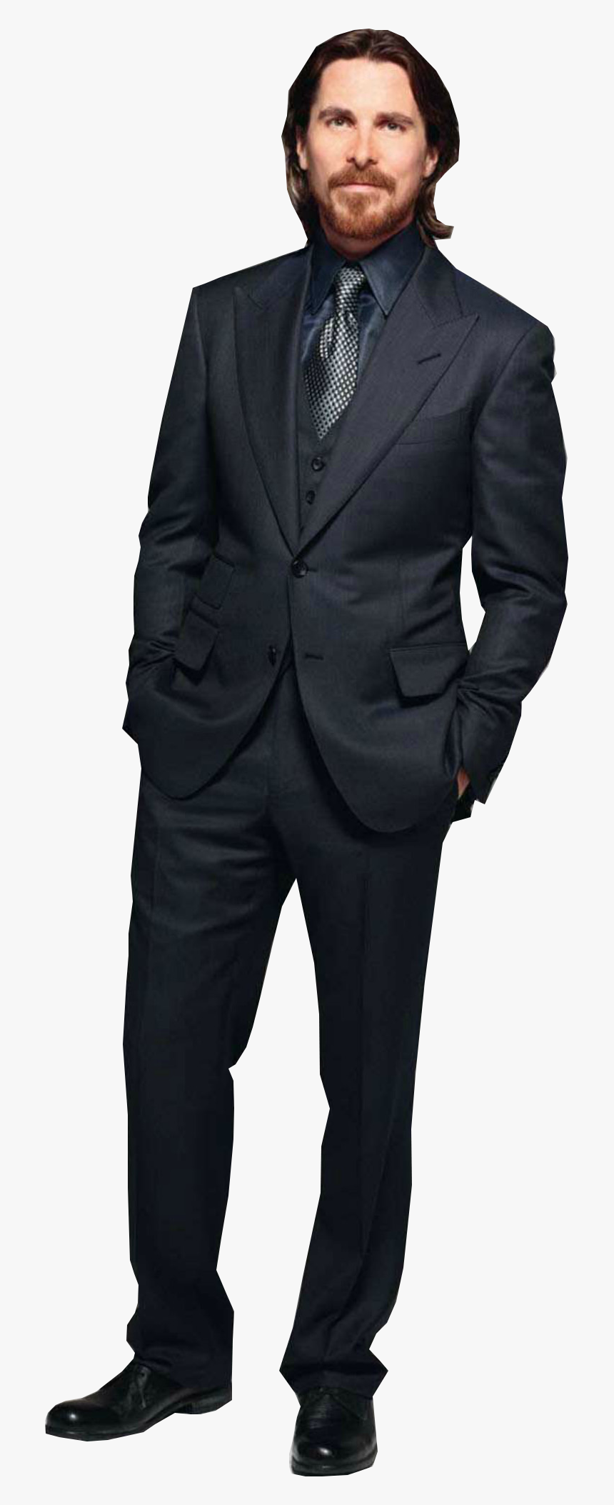 #christianbale #christian #bale #oscars #vice - Businessman Full Body Png, Transparent Png