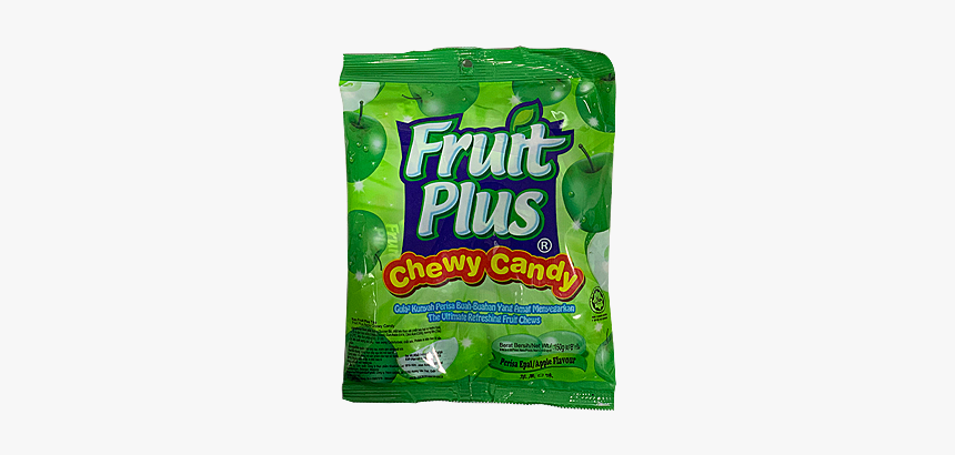 Fruit Plus Chewy Candy Apple Flavour - Snack, HD Png Download ...