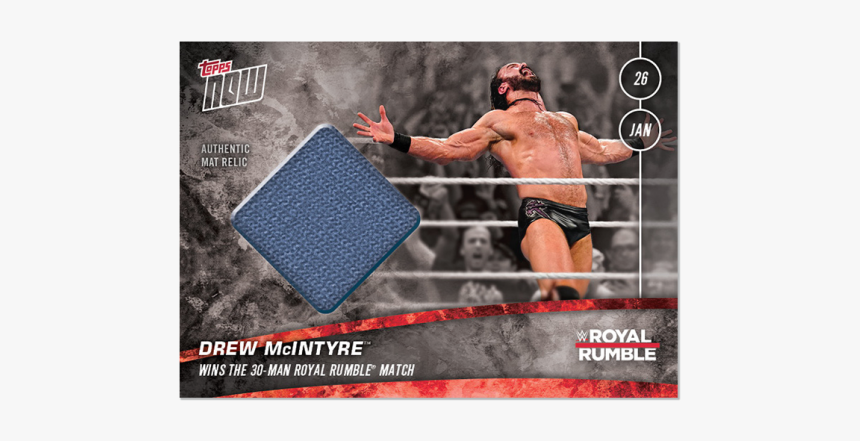 Mat Relic - Drew Mcintyre Royal Rumble 2020, HD Png Download