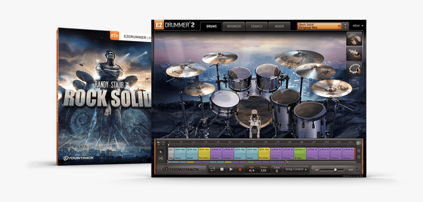 Ez Drummer Rock Solid, HD Png Download