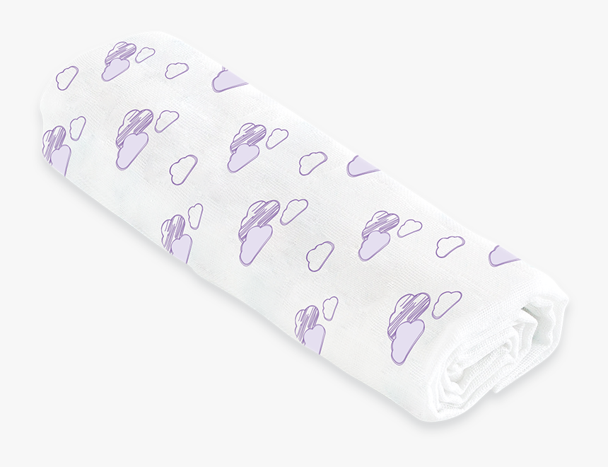 Swaddles Clouds Violet - Paper, HD Png Download