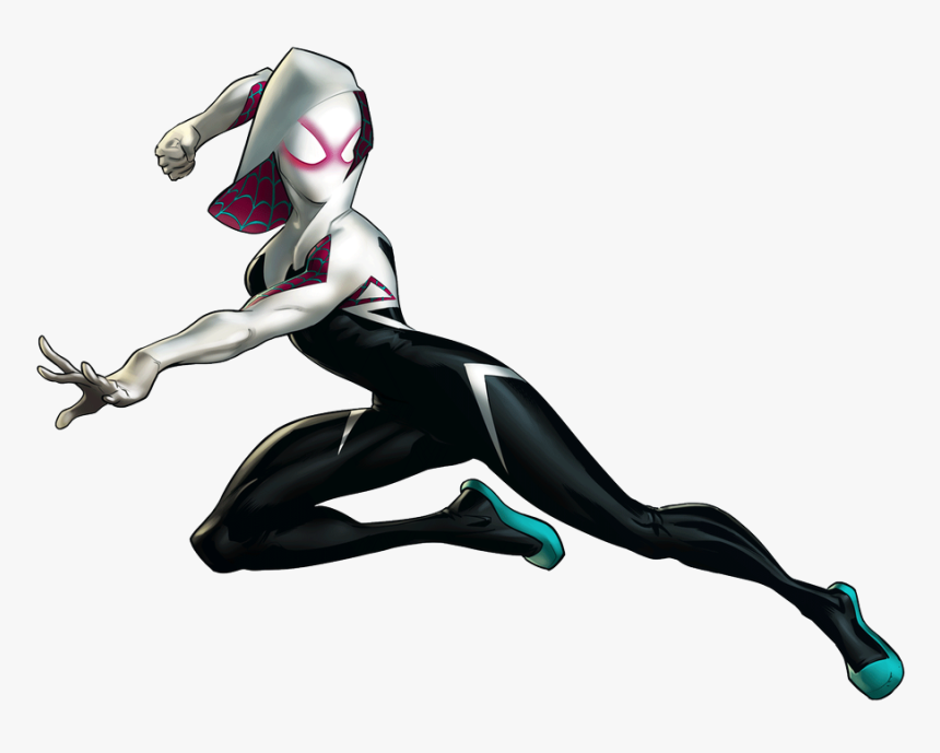 Spider Gwen Png, Transparent Png