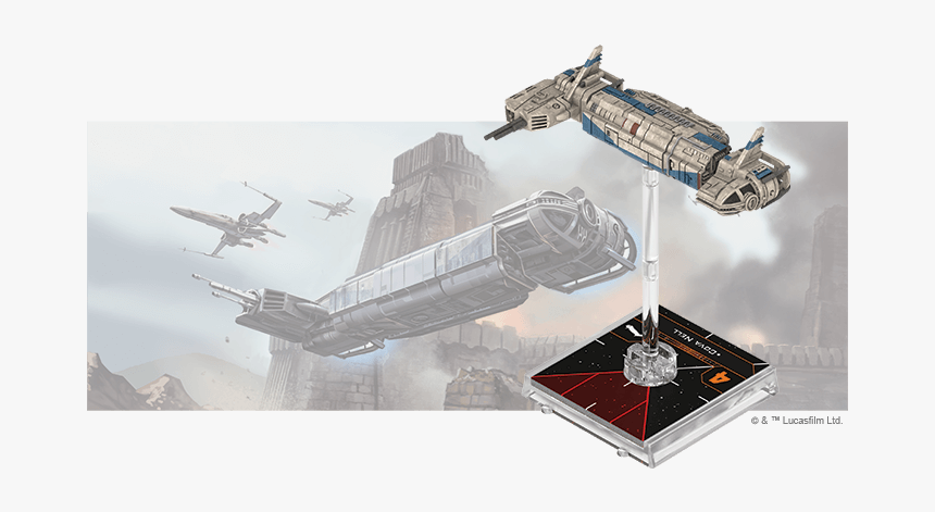 Resistance Transport X Wing Miniatures, HD Png Download