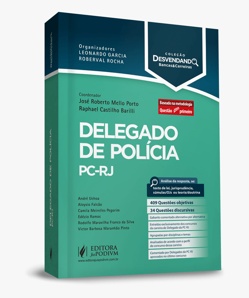 Desvendando Bancas E Carreiras - Edezio Ramos Livro Delegado, HD Png Download