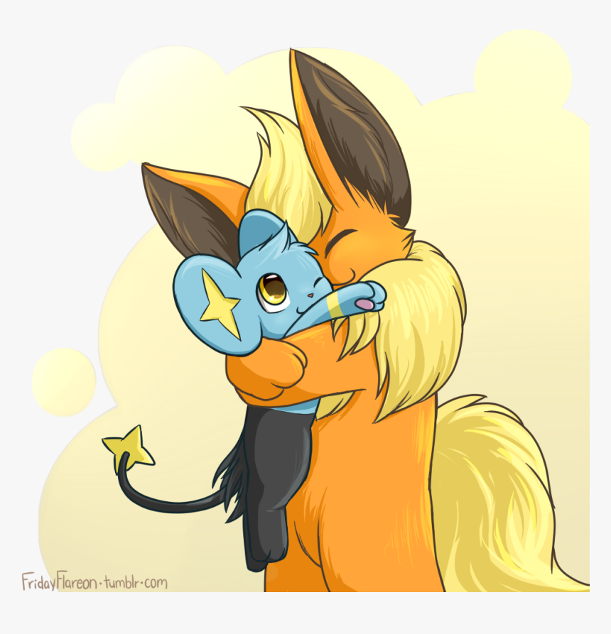 Shinx And Flareon, HD Png Download