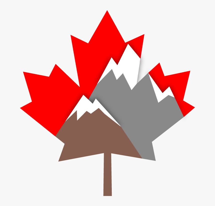 Banner Transparent Library Canadian Outdoors Cagreatoutdoors - Vector Maple Leaf Canada, HD Png Download