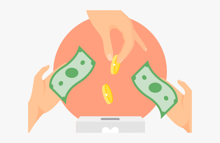 Fundraising Clipart Indian Money - Clipart Donations Png, Transparent Png
