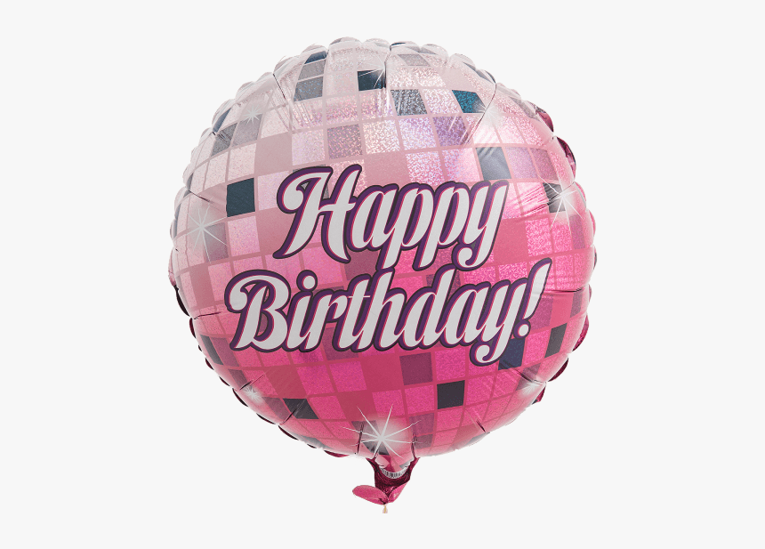 Pink Disco Ball - Balloon, HD Png Download