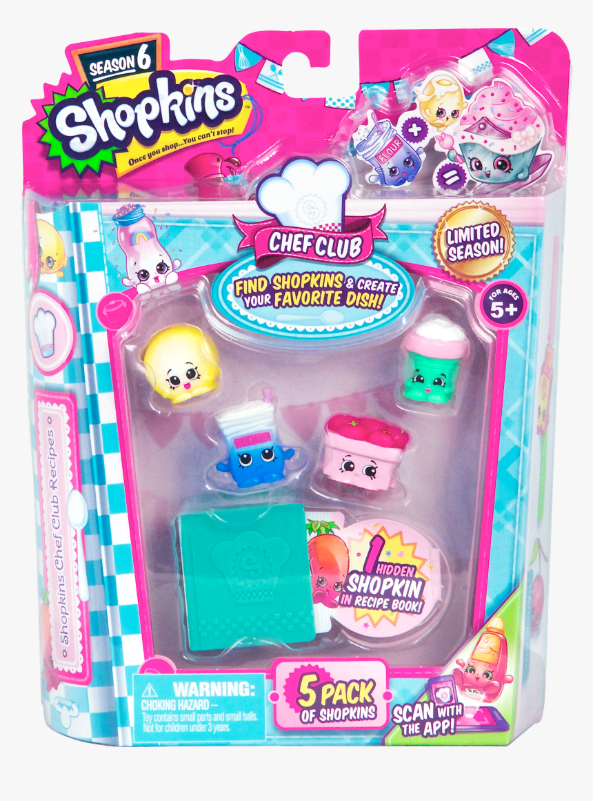 Shopkins Chef Club 5 Pack - Shopkins, HD Png Download