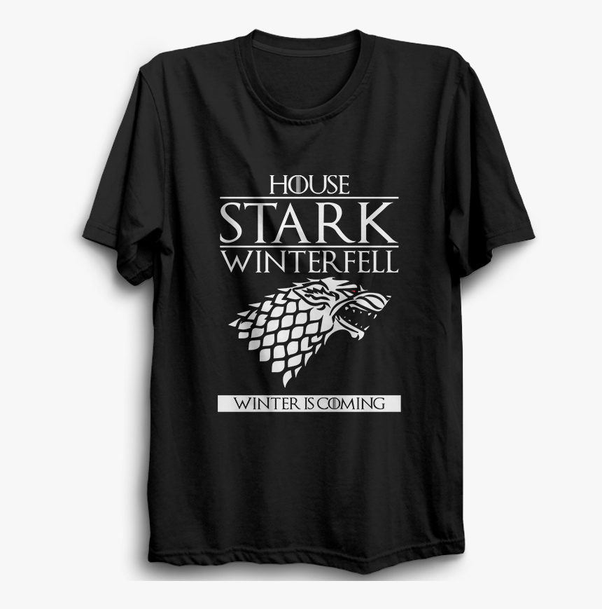 House Stark Winterfell T Shirt, HD Png Download
