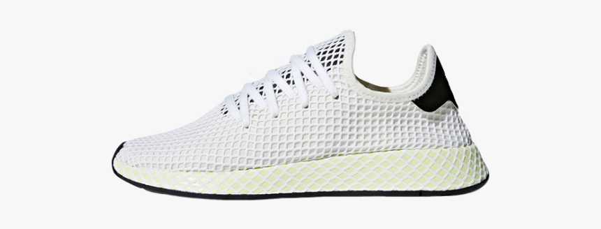 Adidas Deerupt Chalk White - Skate Shoe, HD Png Download
