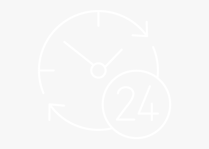 Order 24/7 Image - Jhu Logo White, HD Png Download