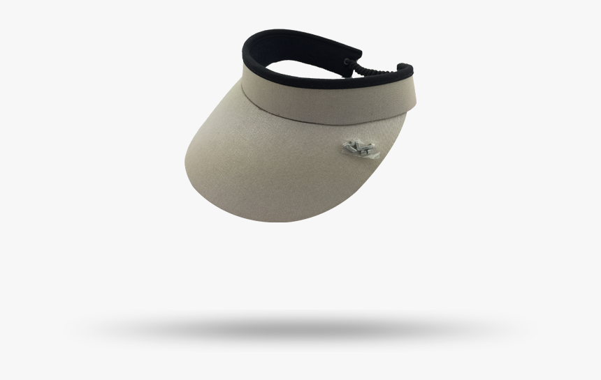Plain Blank Grey Adults Visor Sun Hat With Spandex - Water Shoe, HD Png Download