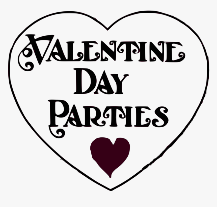 Valentines Day Parties Clipart, HD Png Download
