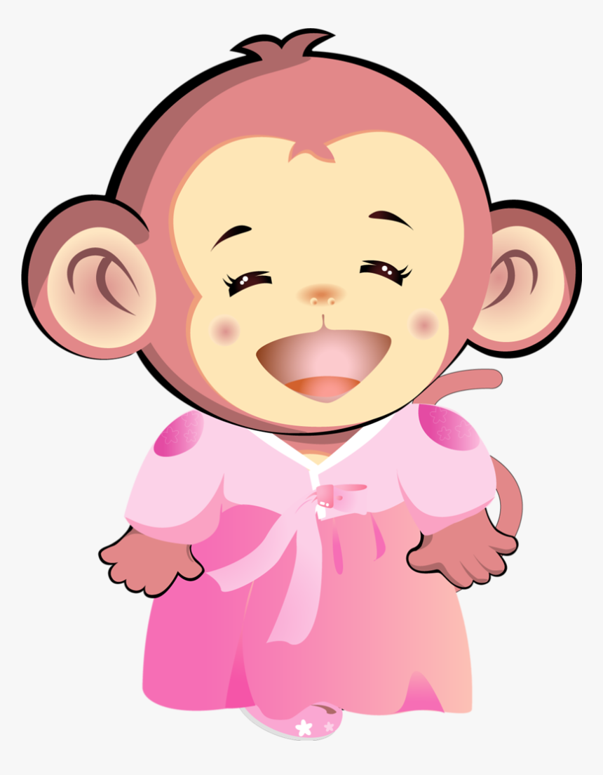 可爱 小 猴子 图片, HD Png Download
