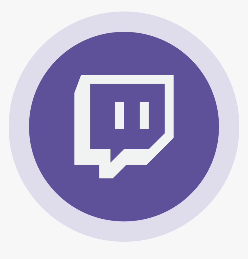 Circled Twitch Logo Png Image - Circle Twitch Logo Png, Transparent Png