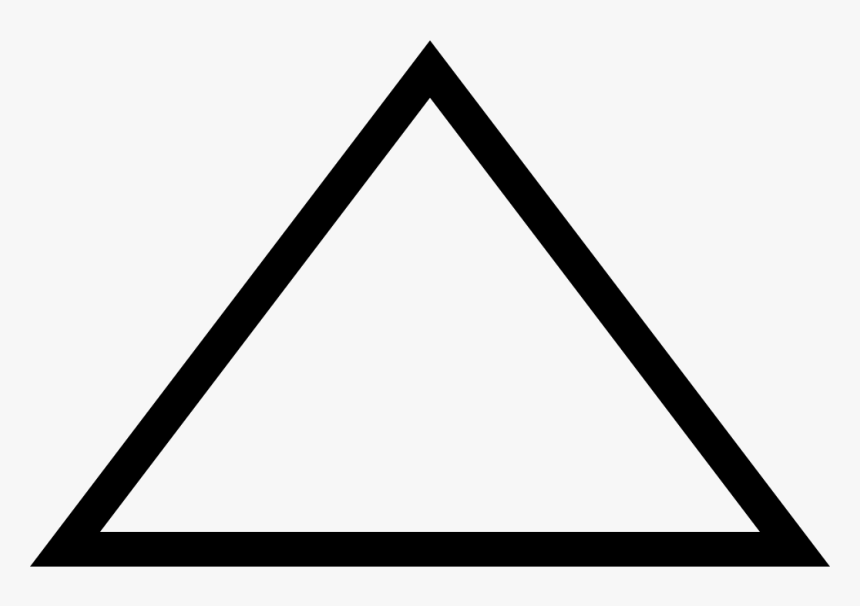 Geometric Pyramid - Triangle Clipart Black And White, HD Png Download