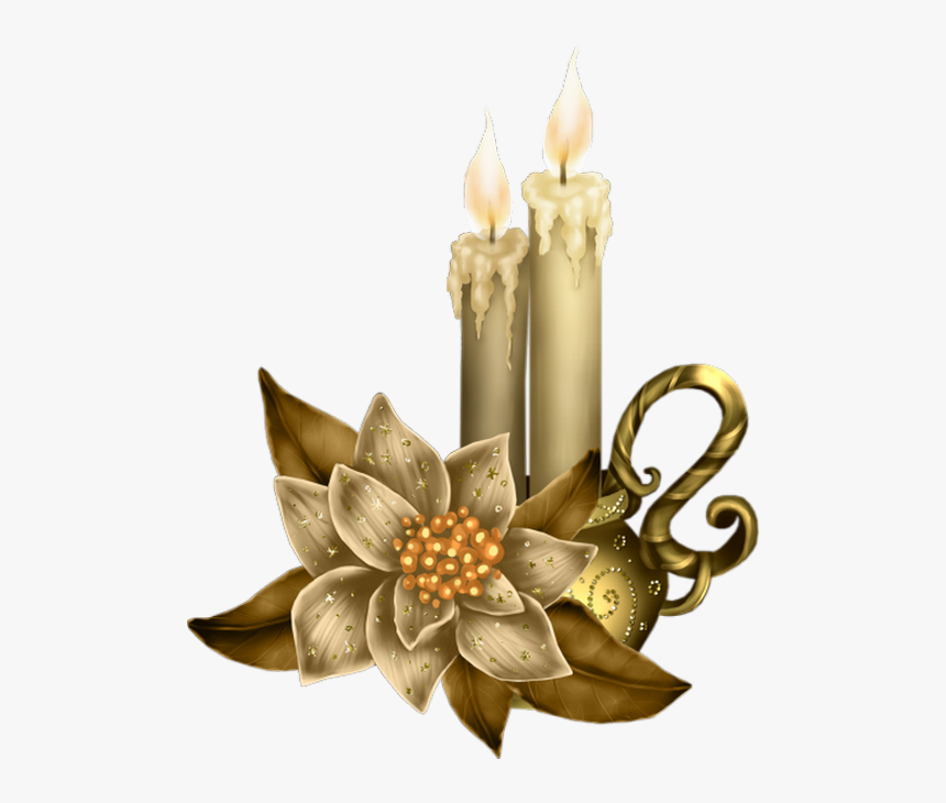 Noel Candles Png - Candle, Transparent Png