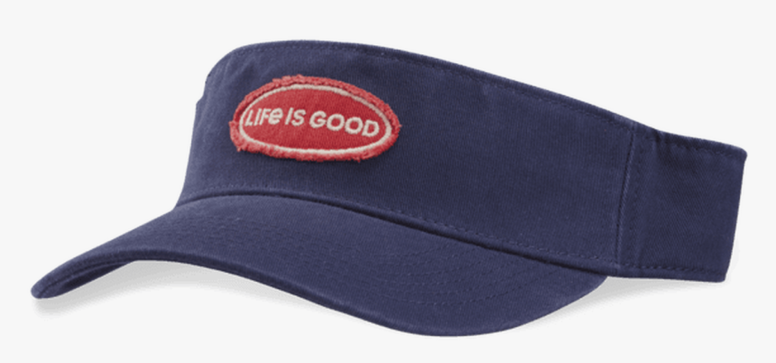 Life Is Good Oval Visor Darkest Blue - Baseball Cap, HD Png Download