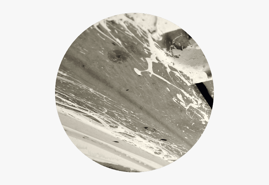 Road Paint Overspray On Undercarriage - Circle, HD Png Download