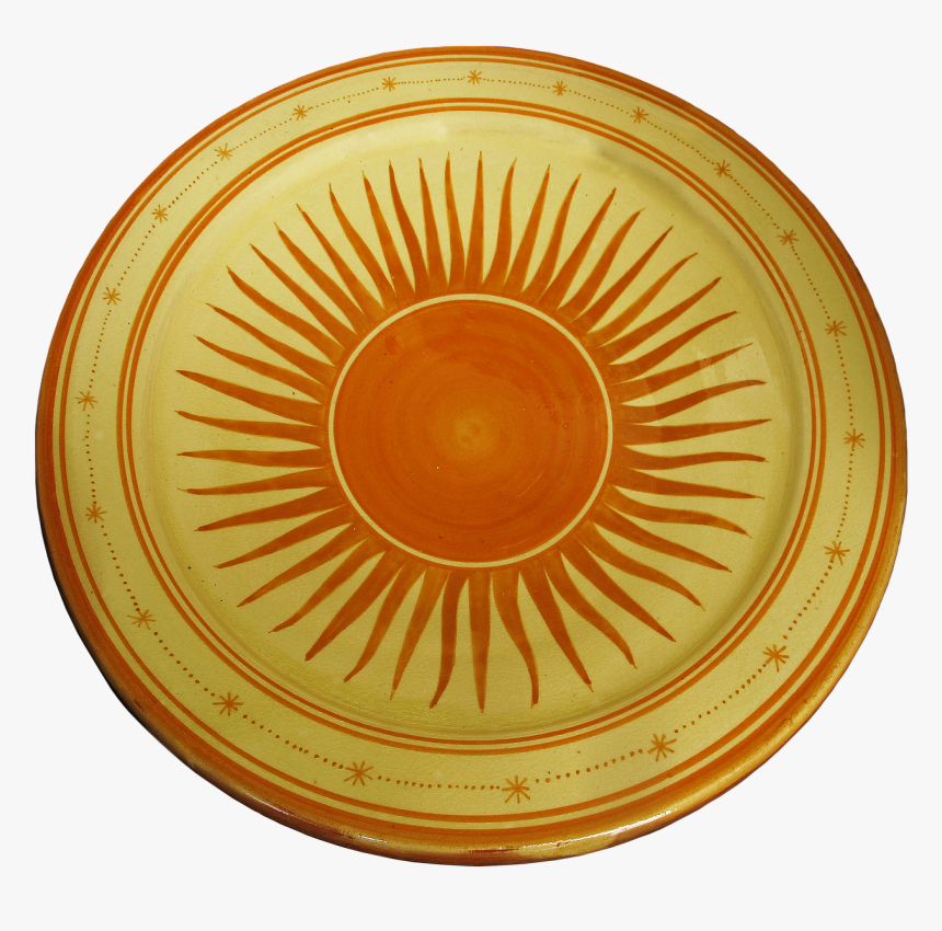 Plate Sun Plate Ceramic Free Photo - Circle, HD Png Download