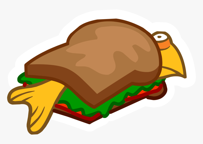 Sandwich , Png Download - Club Penguin Sandwich, Transparent Png