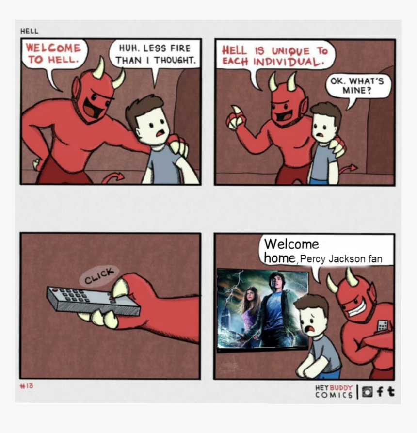 Hey Buddy Comics Hell, HD Png Download