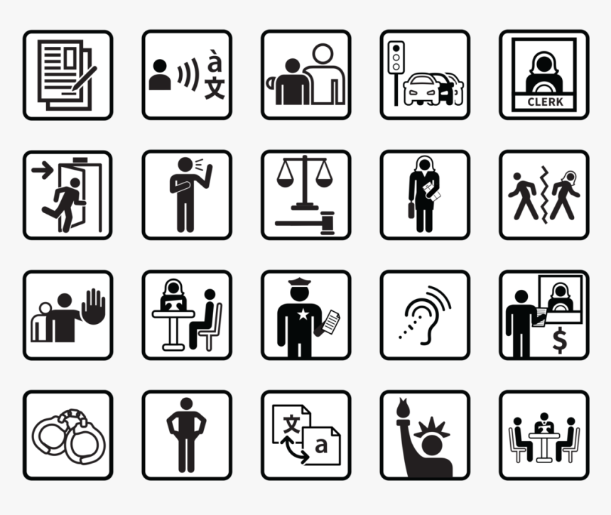Legal Icons Bag, HD Png Download