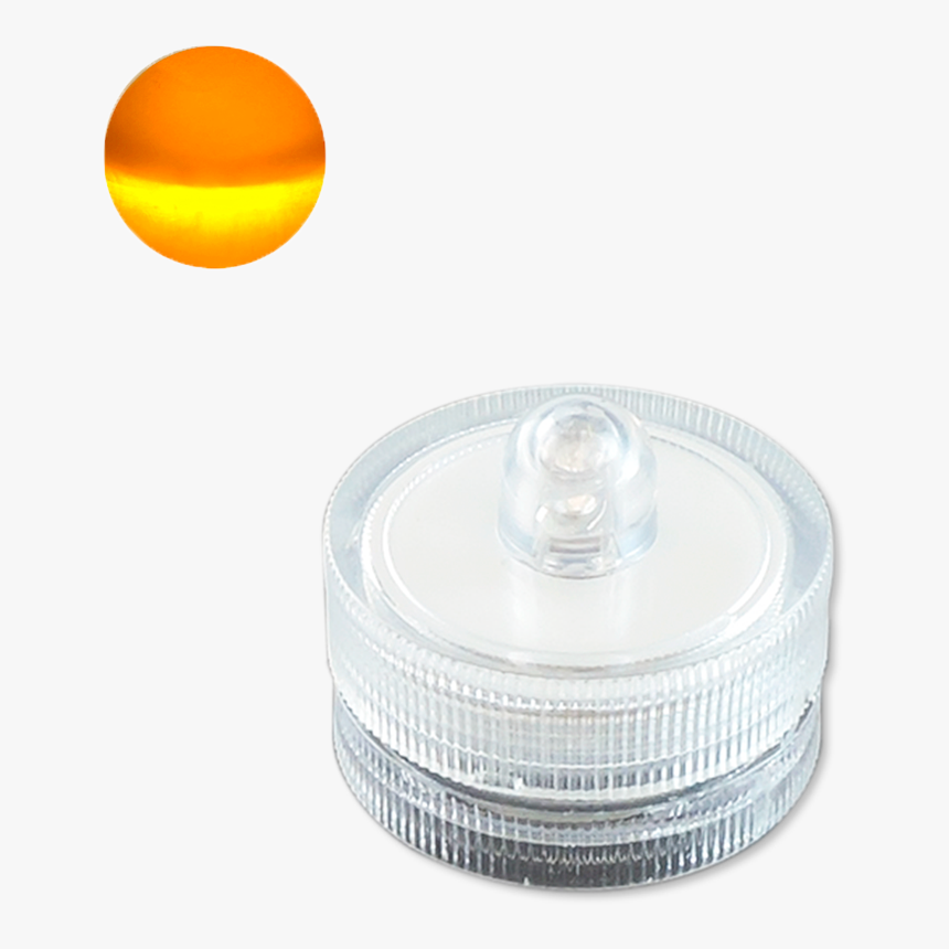 Waterproof Yellow 590nm, Tea Light Candle - Light, HD Png Download