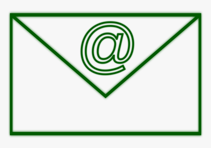 Email Computer Icons Simple 15 Mobile Phones Symbol - Email Clipart Black And White, HD Png Download