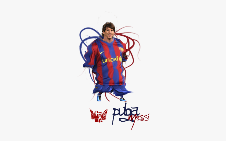 La Pulga Messi Caricatura, HD Png Download