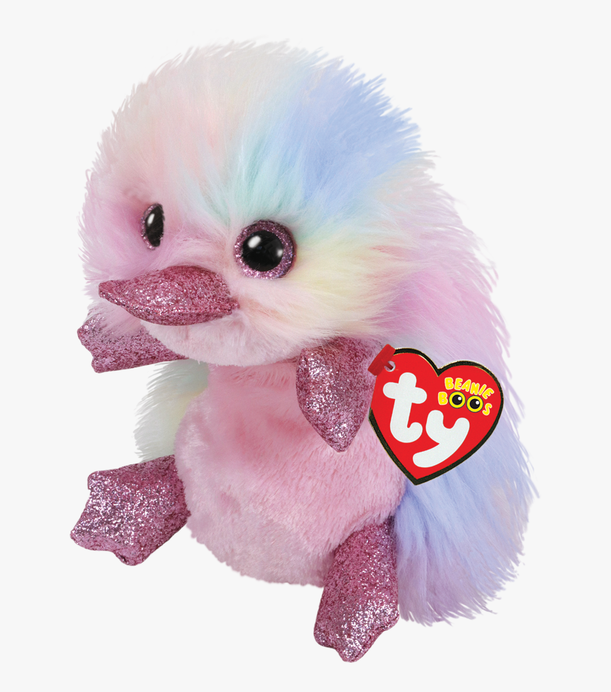 Pentunia The Multicoloured Platypus Regular Beanie - Petunia Platypus Beanie Boo, HD Png Download