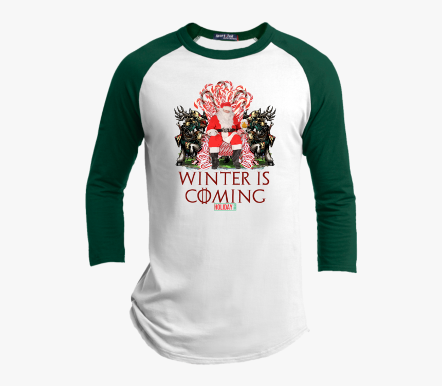 Winter Is Coming Unisex Premium Raglan - Human Santapede, HD Png Download