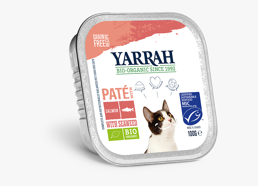 Organic Wet Food Paté With Salmon For Cats - Dog Pate, HD Png Download