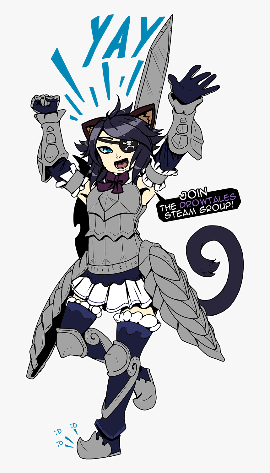 Tera Cat Girl, HD Png Download