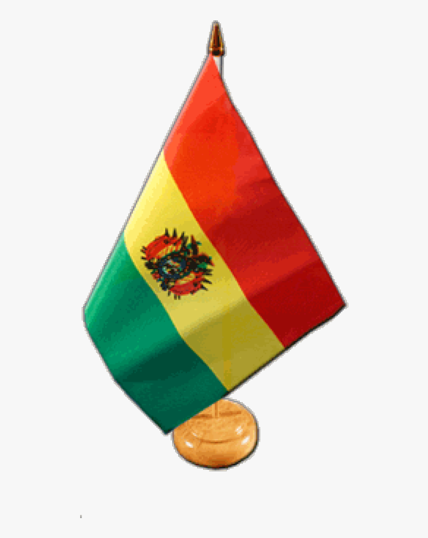 Bolivia Table Flag - Table Top Ghana Flag Png, Transparent Png