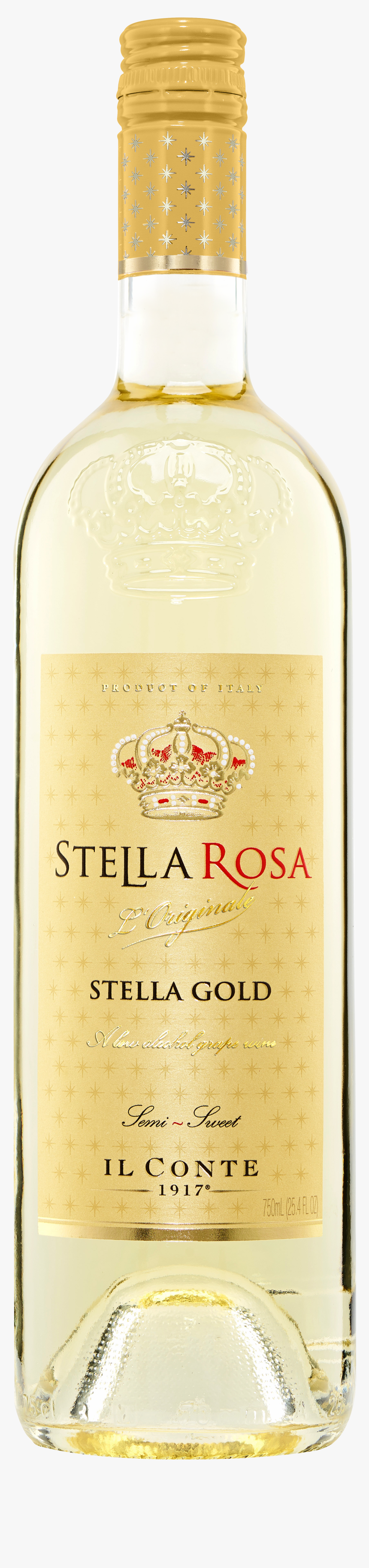 Gold Champagne Bottle Png, Transparent Png