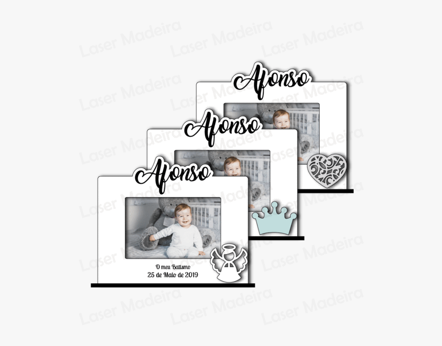 Moldura Para Fotos Padrinhos, HD Png Download