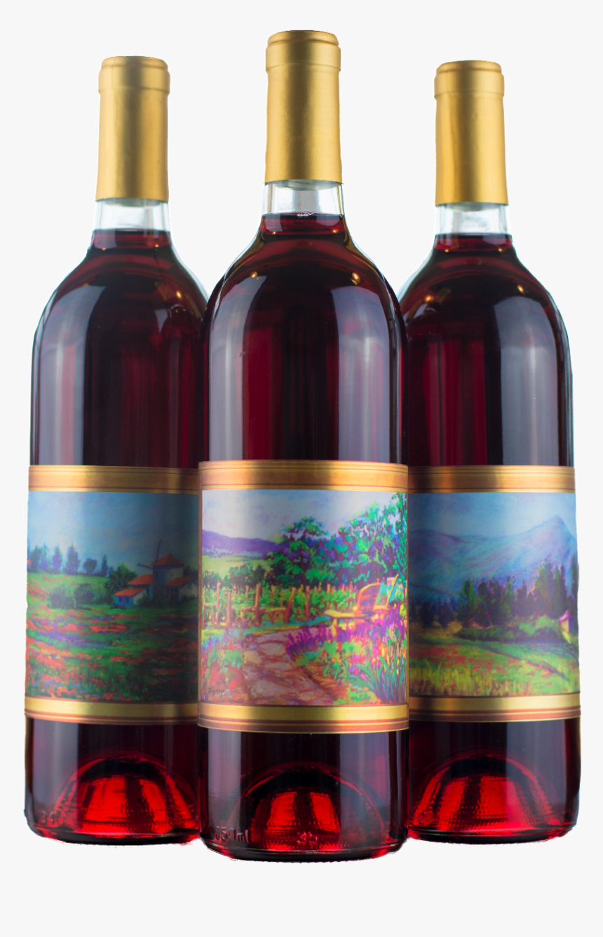 Glass Bottle, HD Png Download