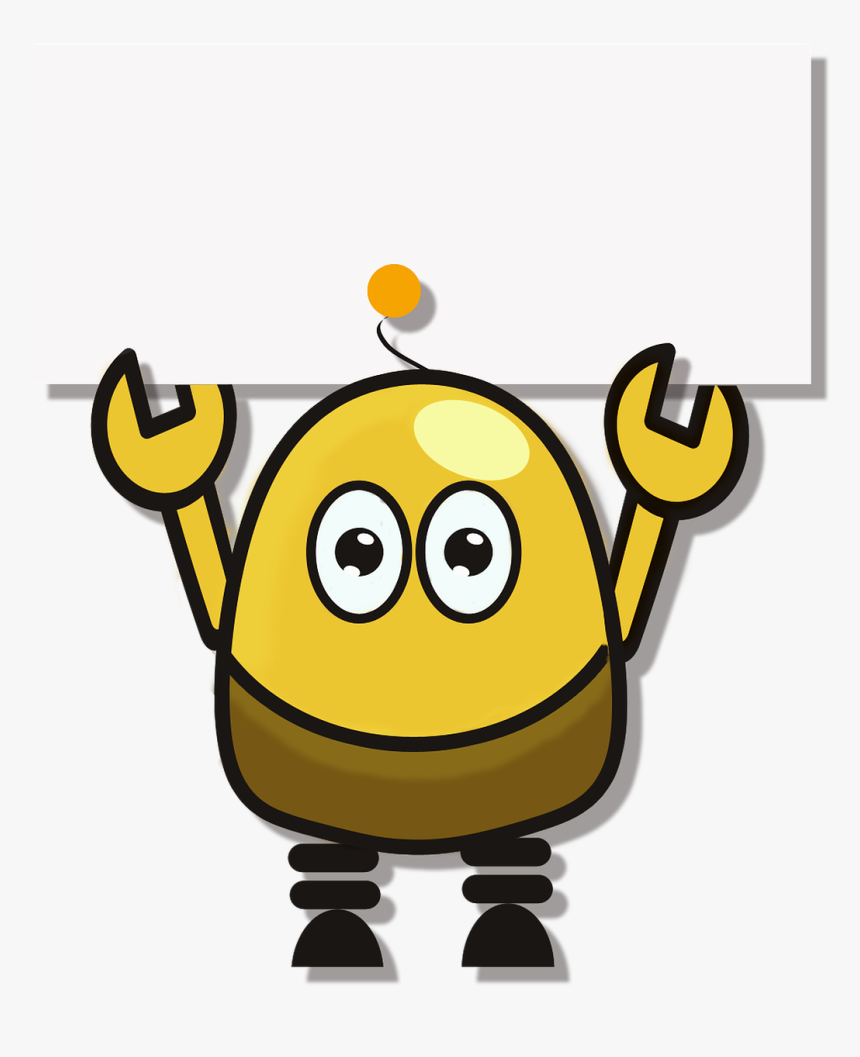 White,mensaje,free Pictures, Free Photos, Free Images, - Robot, HD Png Download