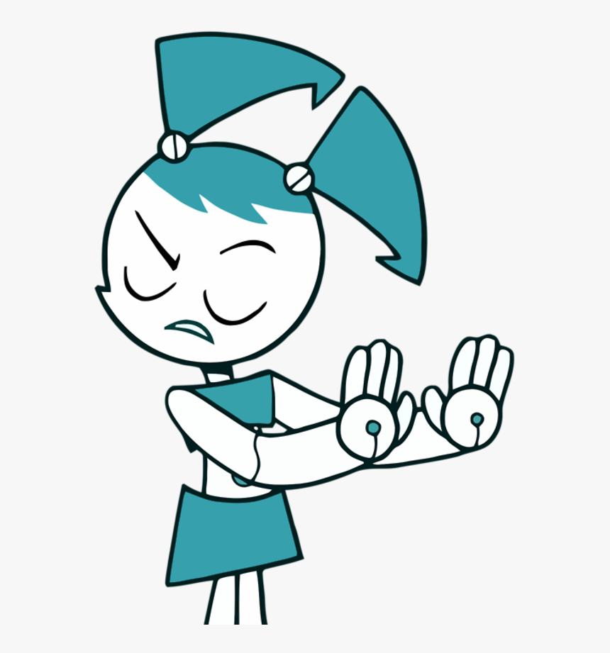 White Facial Expression Nose Head Line Art Emotion - My Life As A Teenage Robot Png, Transparent Png