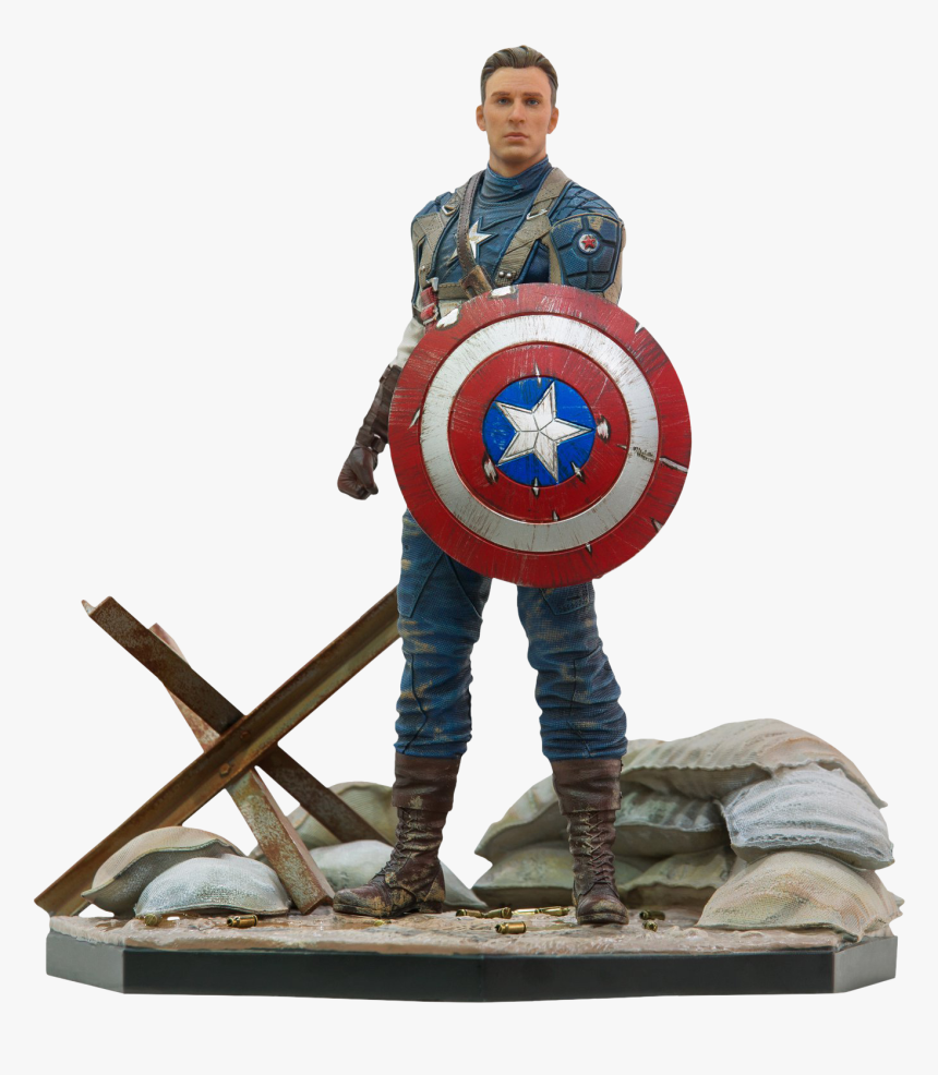 Captain America The First Avenger Iron Studios, HD Png Download