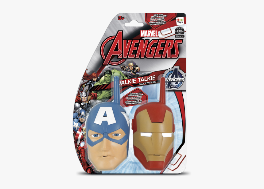 390089av1 Box 01 - Walkie Talkie Marvel, HD Png Download