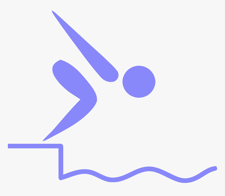 Swimming Pictogram, HD Png Download
