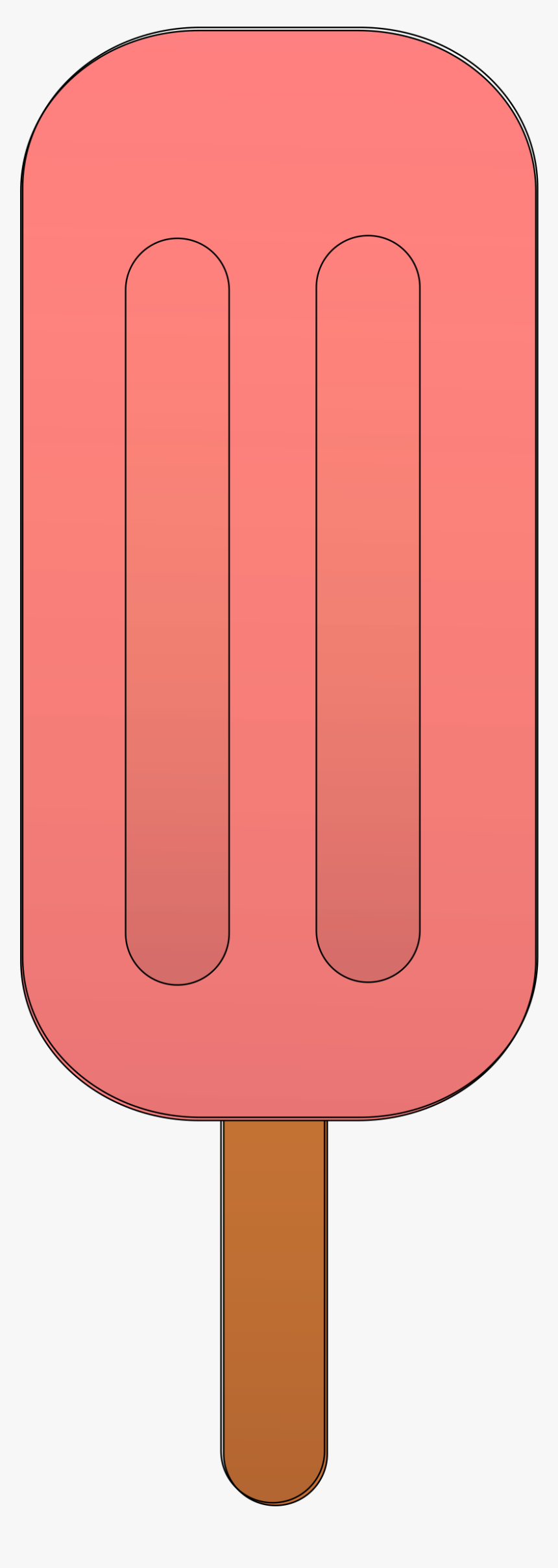 Strawberries Clipart Popsicle - Strawberry Popsicle Clipart, HD Png Download